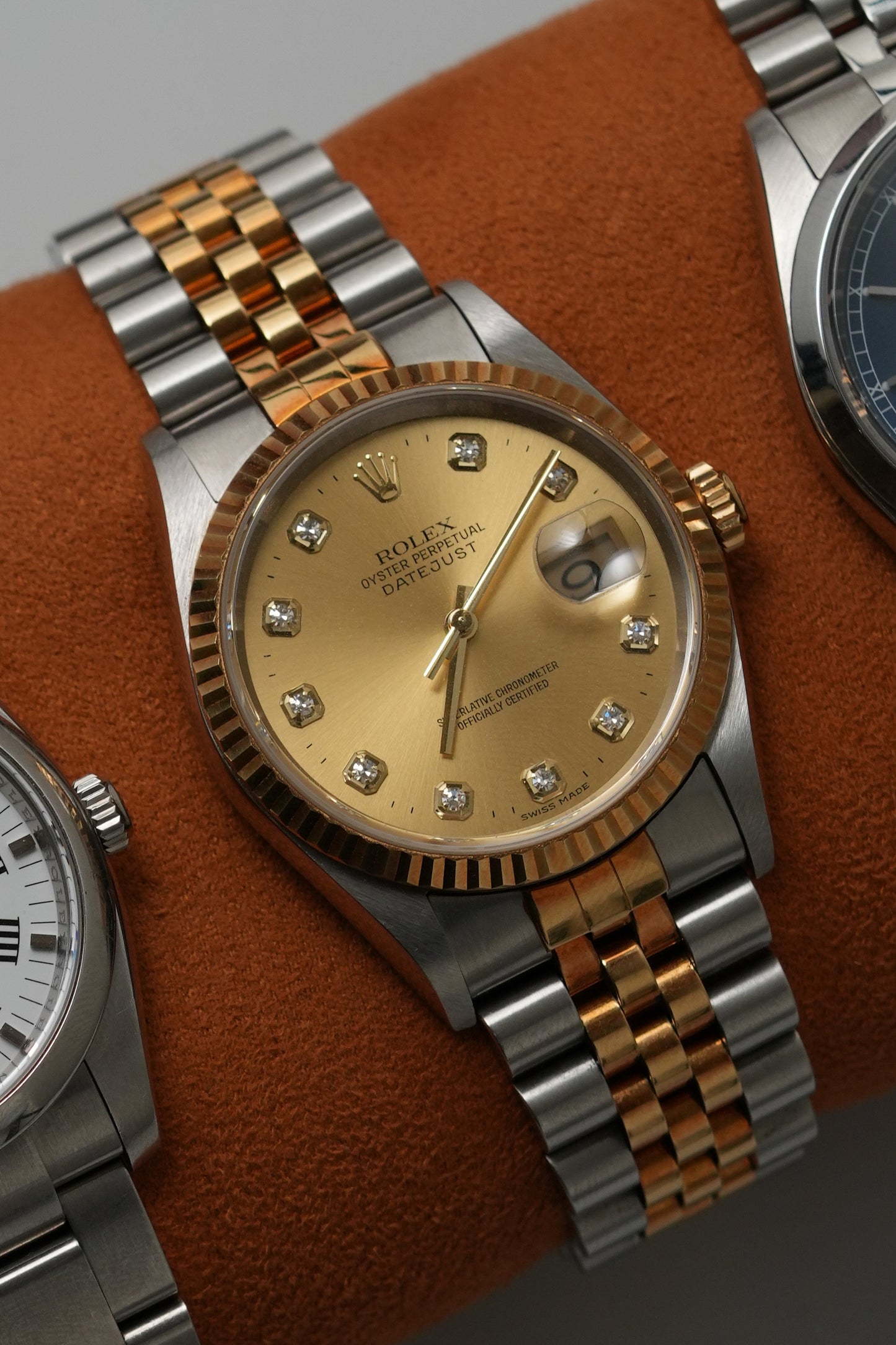 1996 Rolex Datejust Ref. 16233 – Champagne Big Diamond