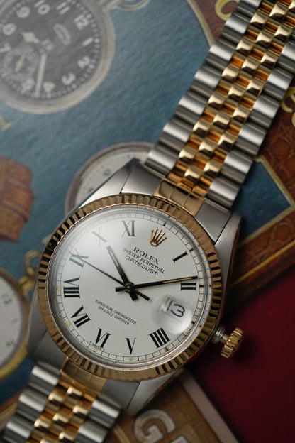 1986 Rolex Datejust Ref. 16013 – White Buckley