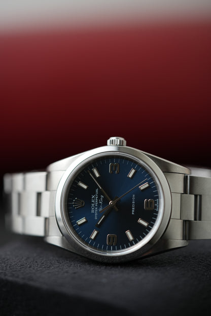 2004 Rolex Air-King Ref. 14000 – Blue Explorer