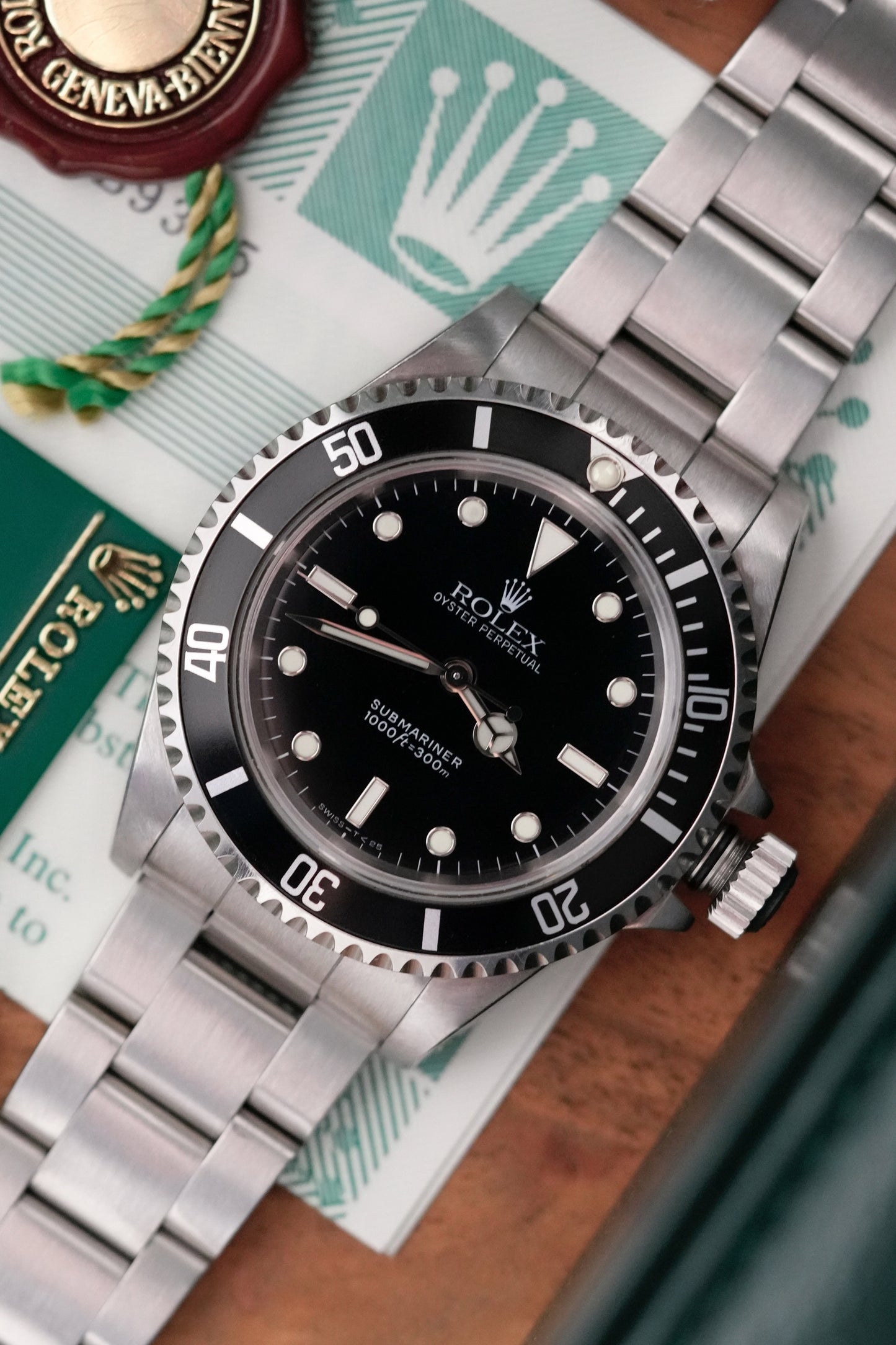 1998 Rolex Submariner "Two-Liner" Ref. 14060 – Black