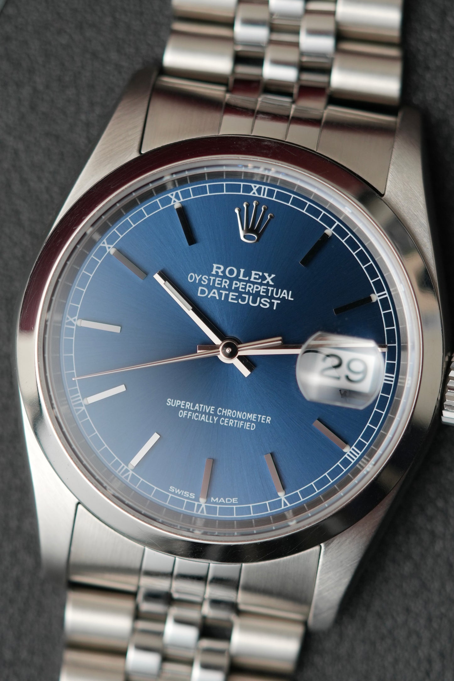 2004 Rolex Datejust Ref. 16200 – Blue