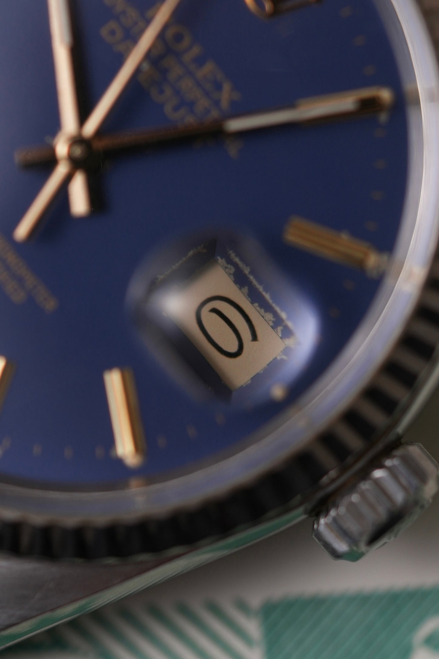 1984 Rolex Datejust Ref. 16014 – Matte Blue