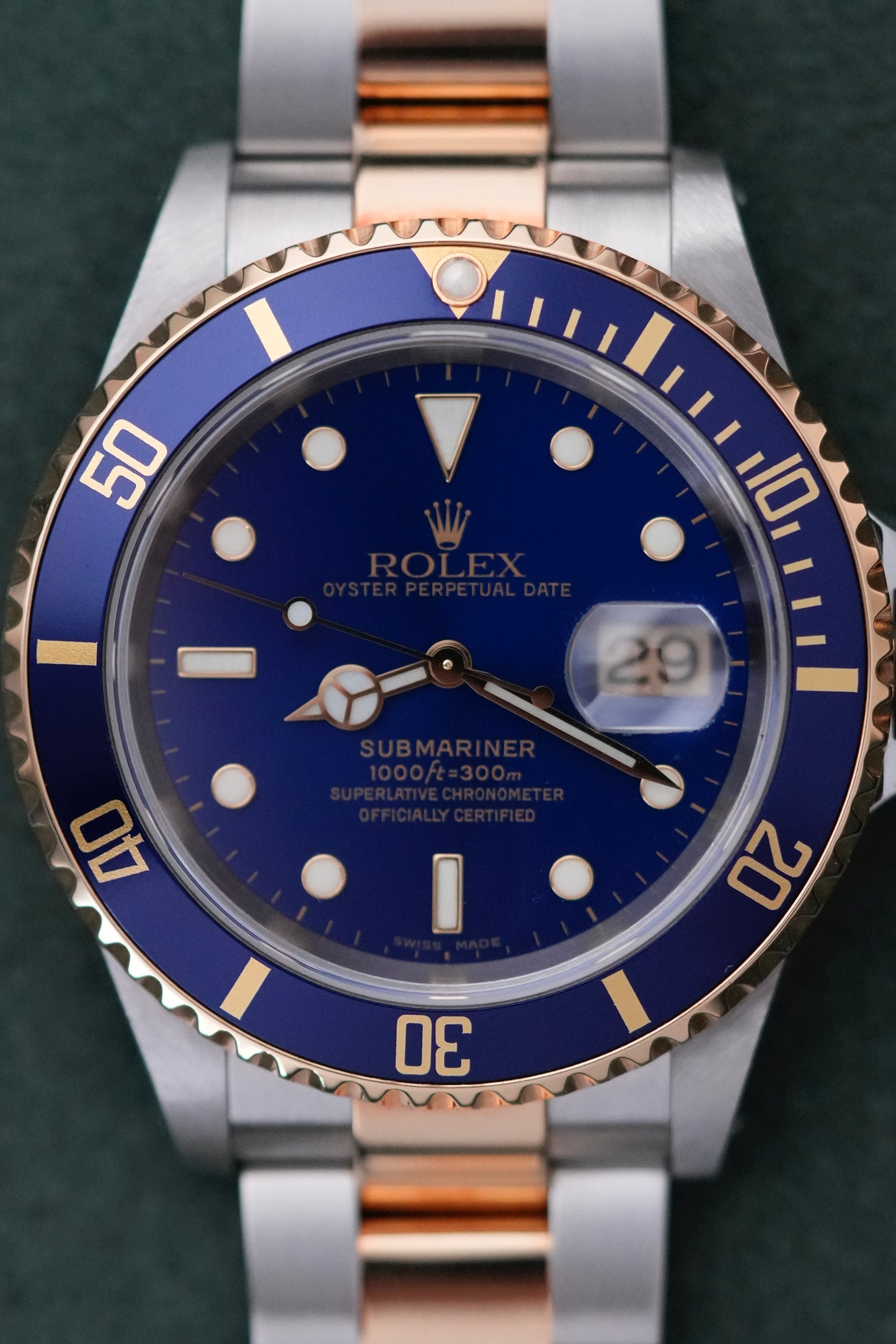 2003 Rolex Submariner Date "Bluesy" Ref. 16613 – Blue