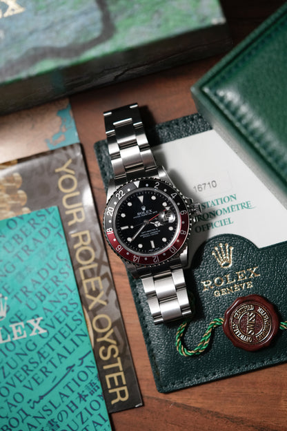 2001 Rolex GMT-Master II "Coke" Ref. 16710