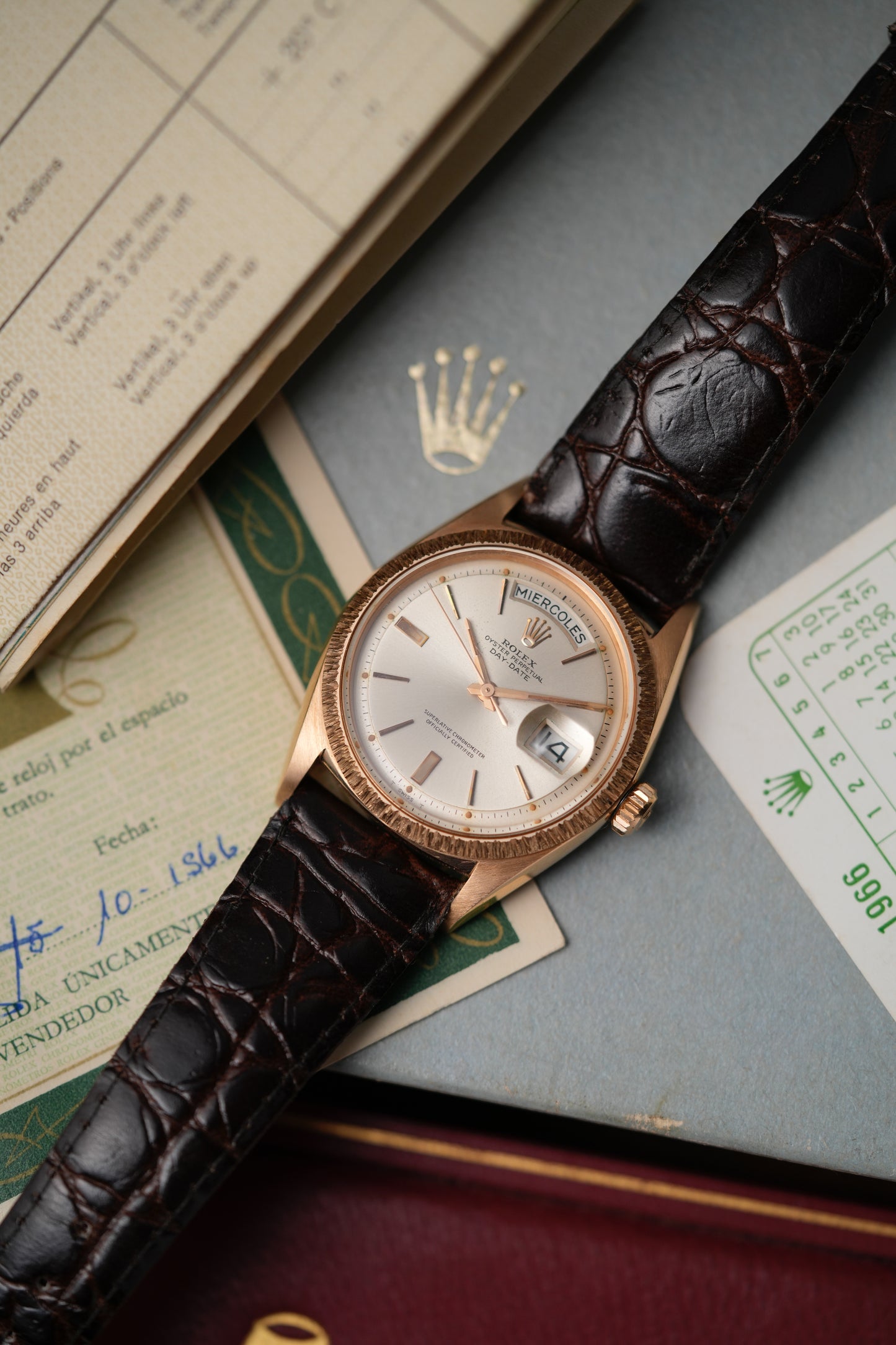 1965 Rolex Day-Date Ref. 1807 – Silver Sunburst