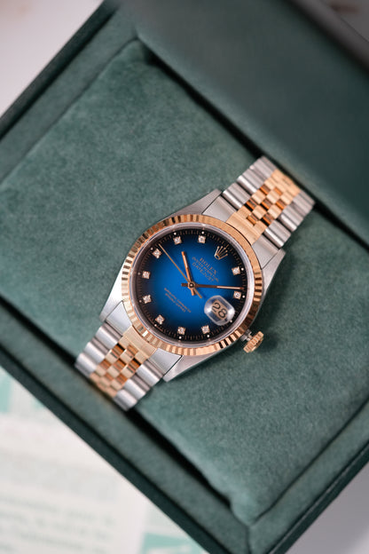 1994 Rolex Datejust Ref. 16233 – Blue Vignette