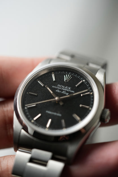 1996 Rolex Air-King Ref. 14000 – Black Stardust