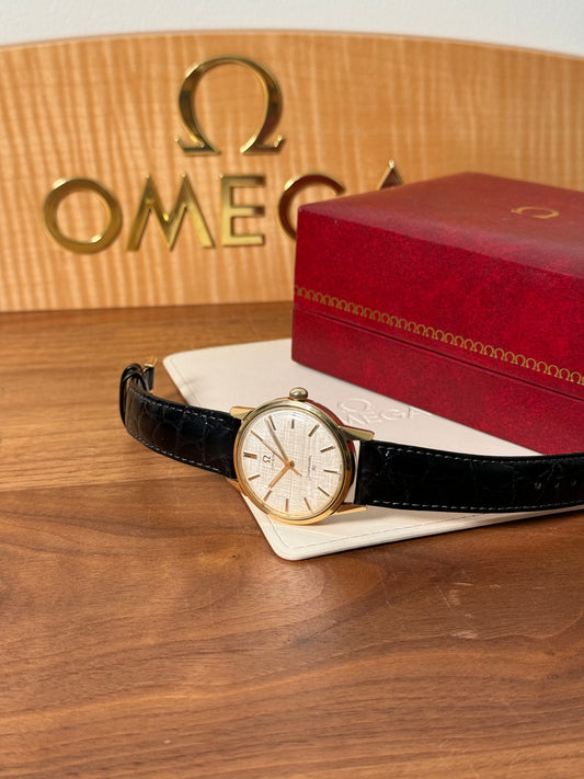 1963 Omega Seamaster – White Linen